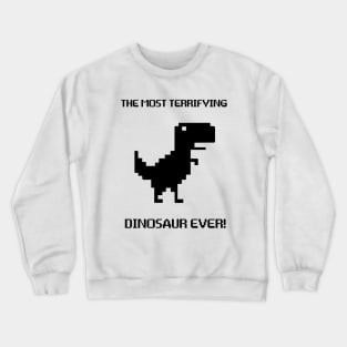 Chrome Dino – Offline T-Rex Crewneck Sweatshirt